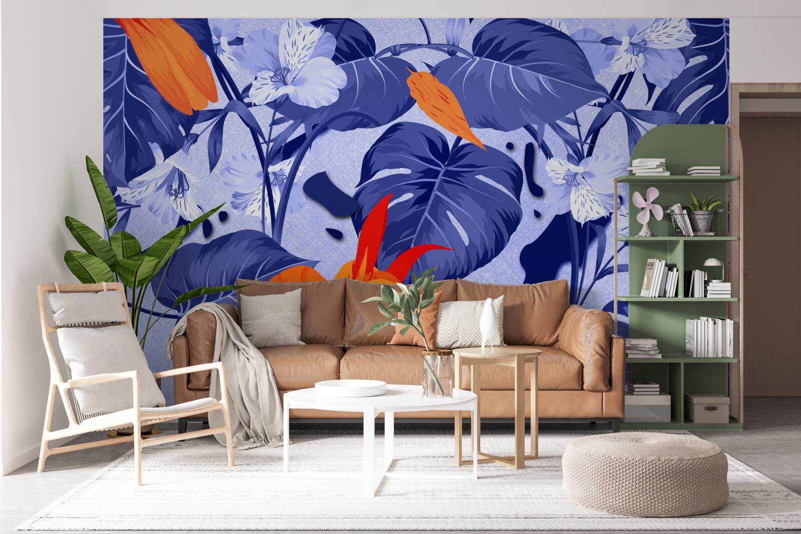 Fototapeta tropikalna lilia brzoskwiniowa