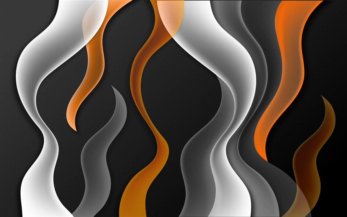 Fototapeta fale odcieni szarości i brązu