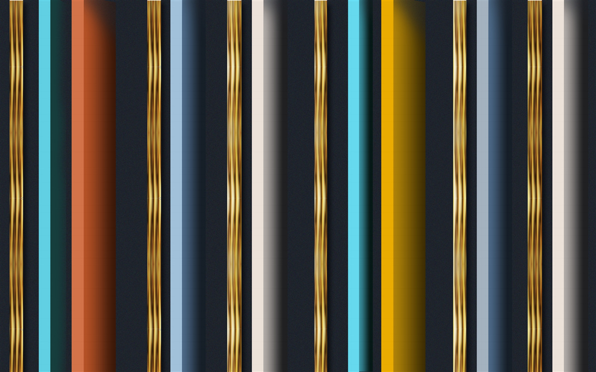 Fototapeta pionowe linie w różnych kolorach