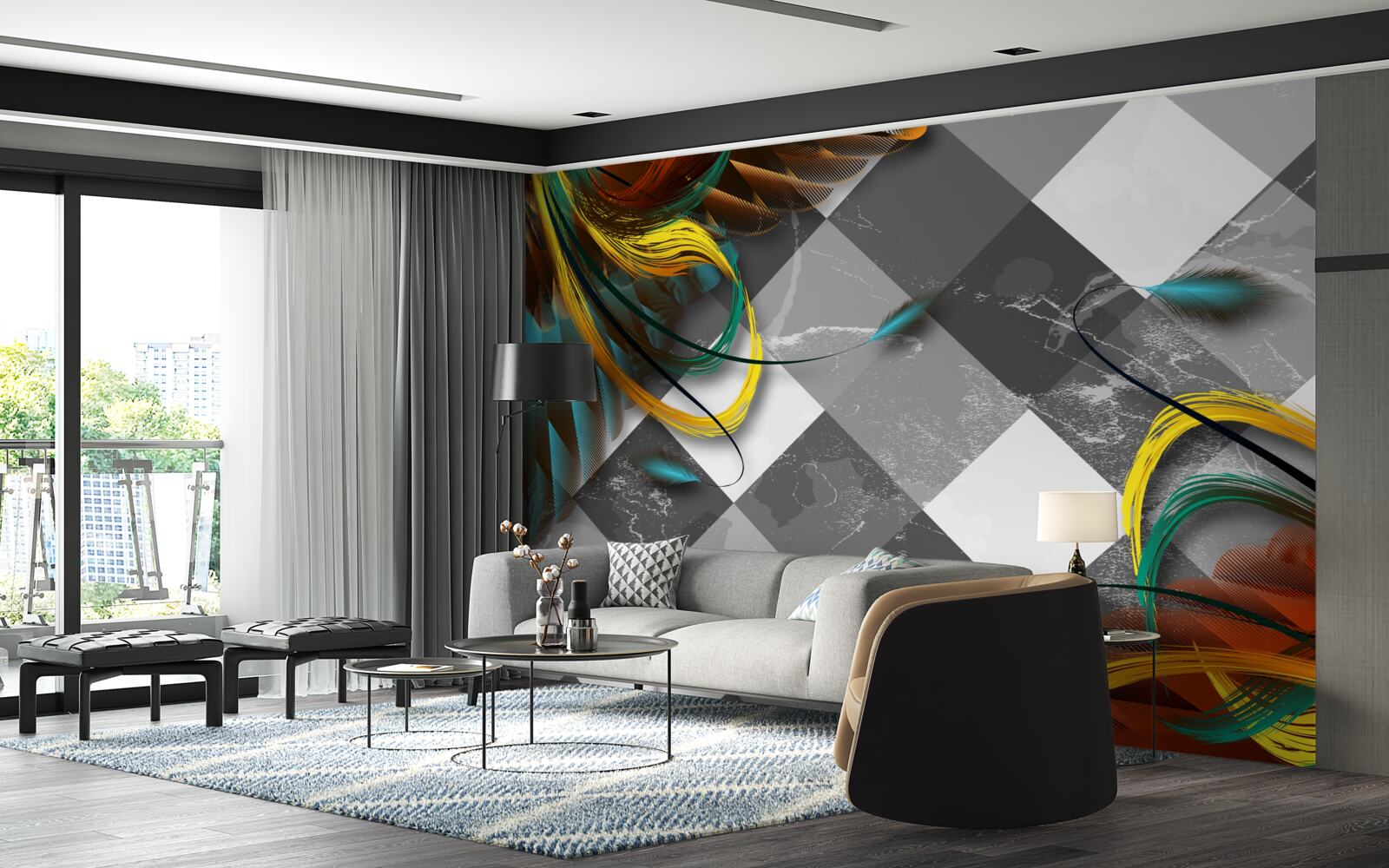 Fototapeta jak rajskie ptaki