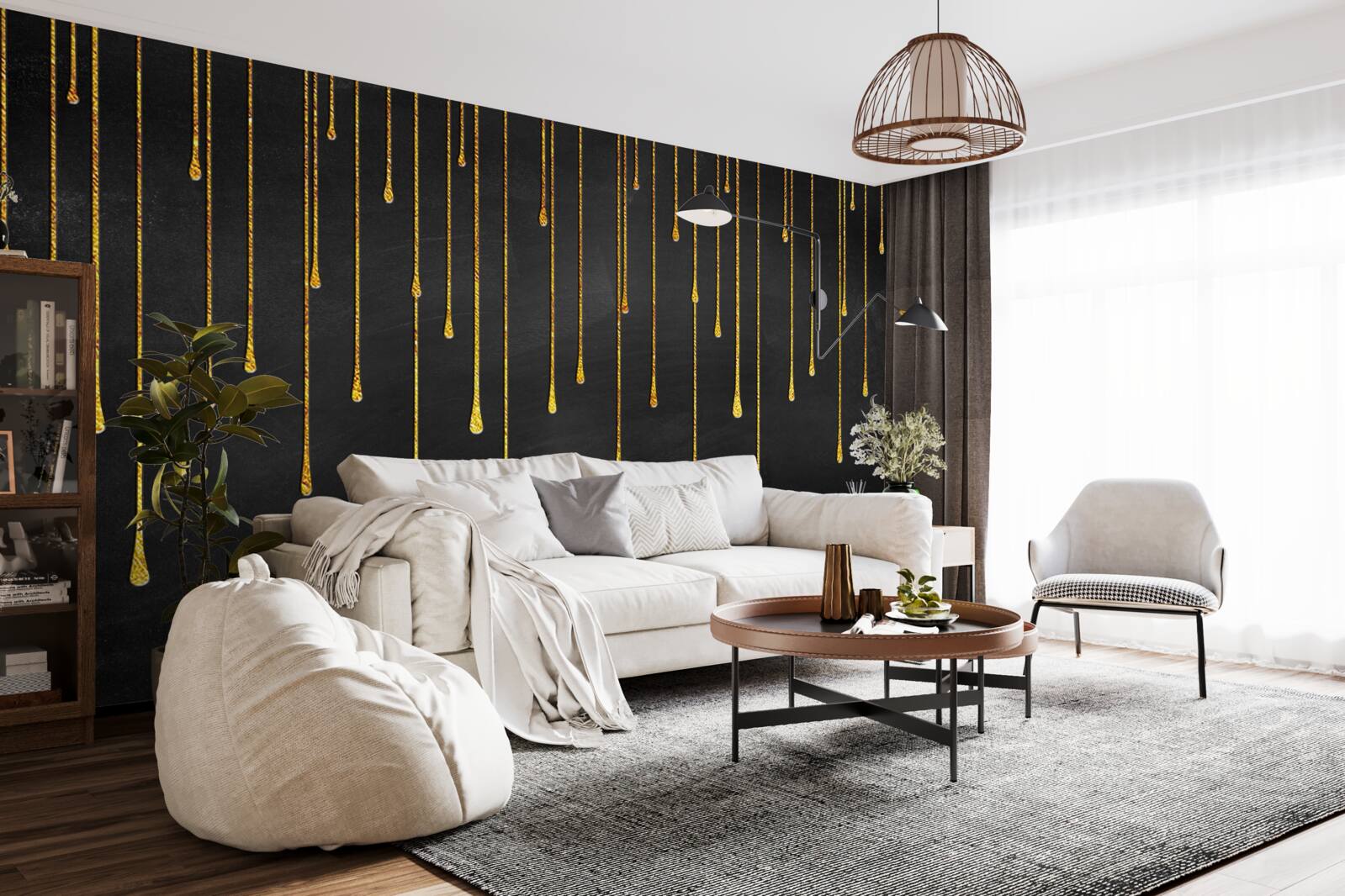 Fototapeta gwiazdy malejące w ciemności nocy