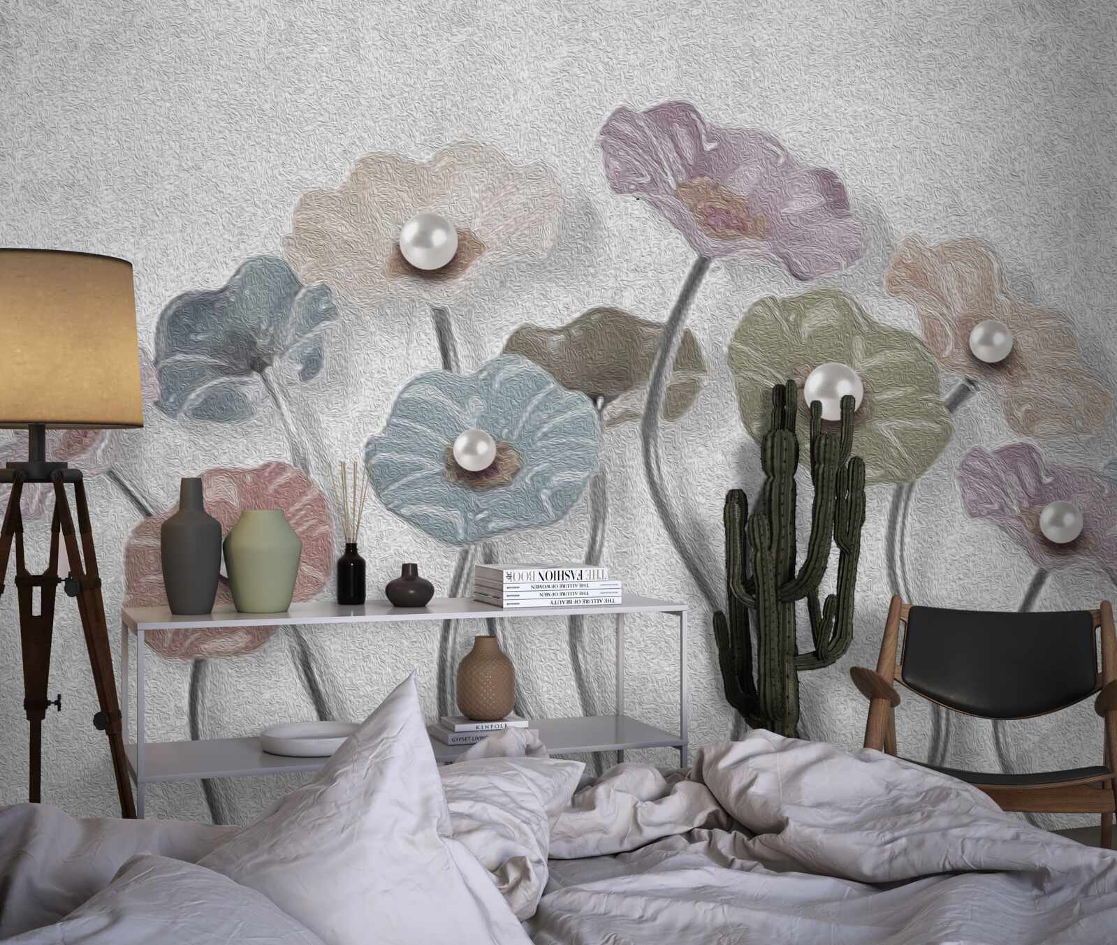 Fototapeta smukłe gerbery zebrane w bukiet o różnych kolorach