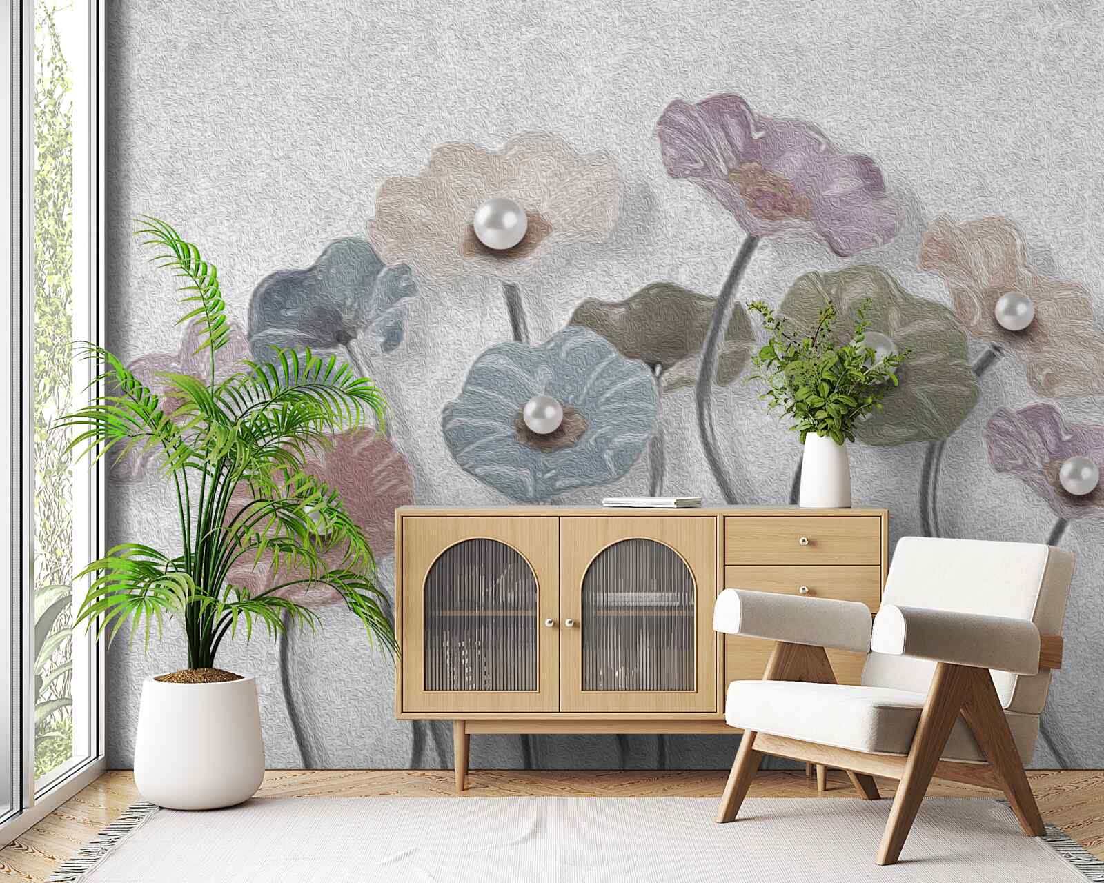 Fototapeta smukłe gerbery zebrane w bukiet o różnych kolorach