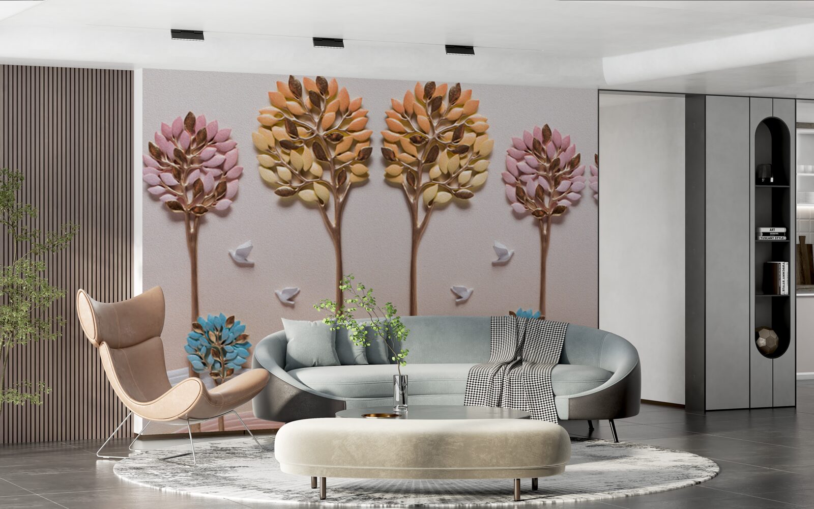 Fototapeta palmy i przybrzeżne tropiki