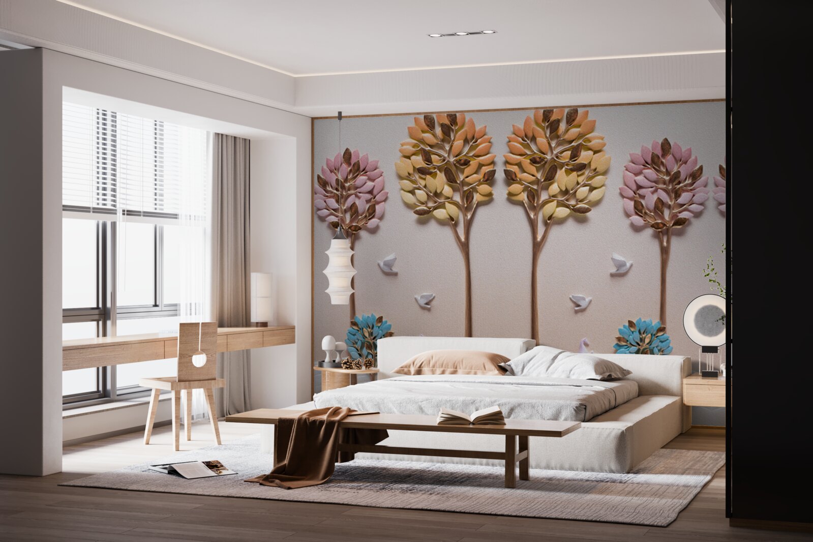 Fototapeta palmy i przybrzeżne tropiki