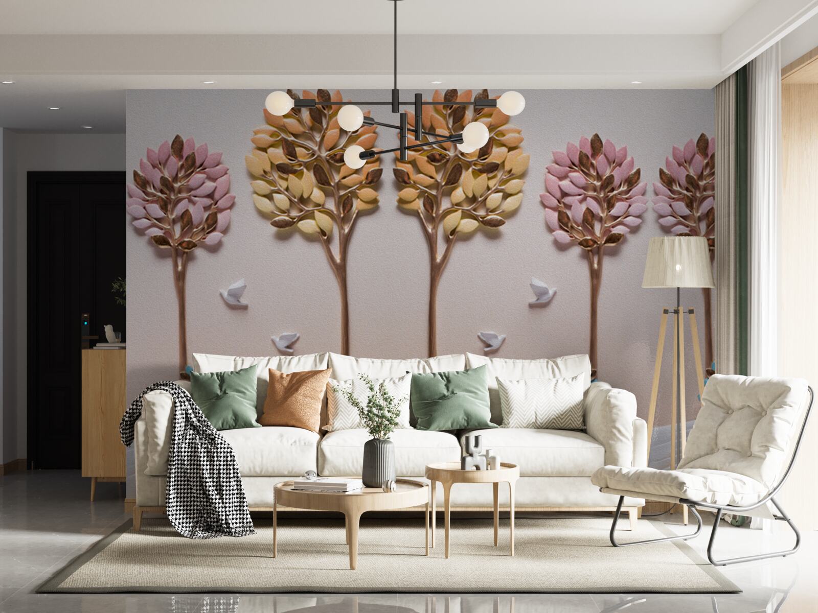 Fototapeta palmy i przybrzeżne tropiki