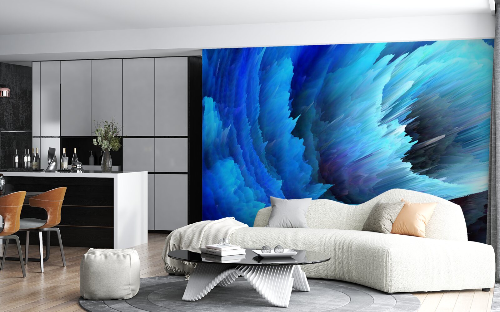 Fototapeta zamrożona abstrakcja róż