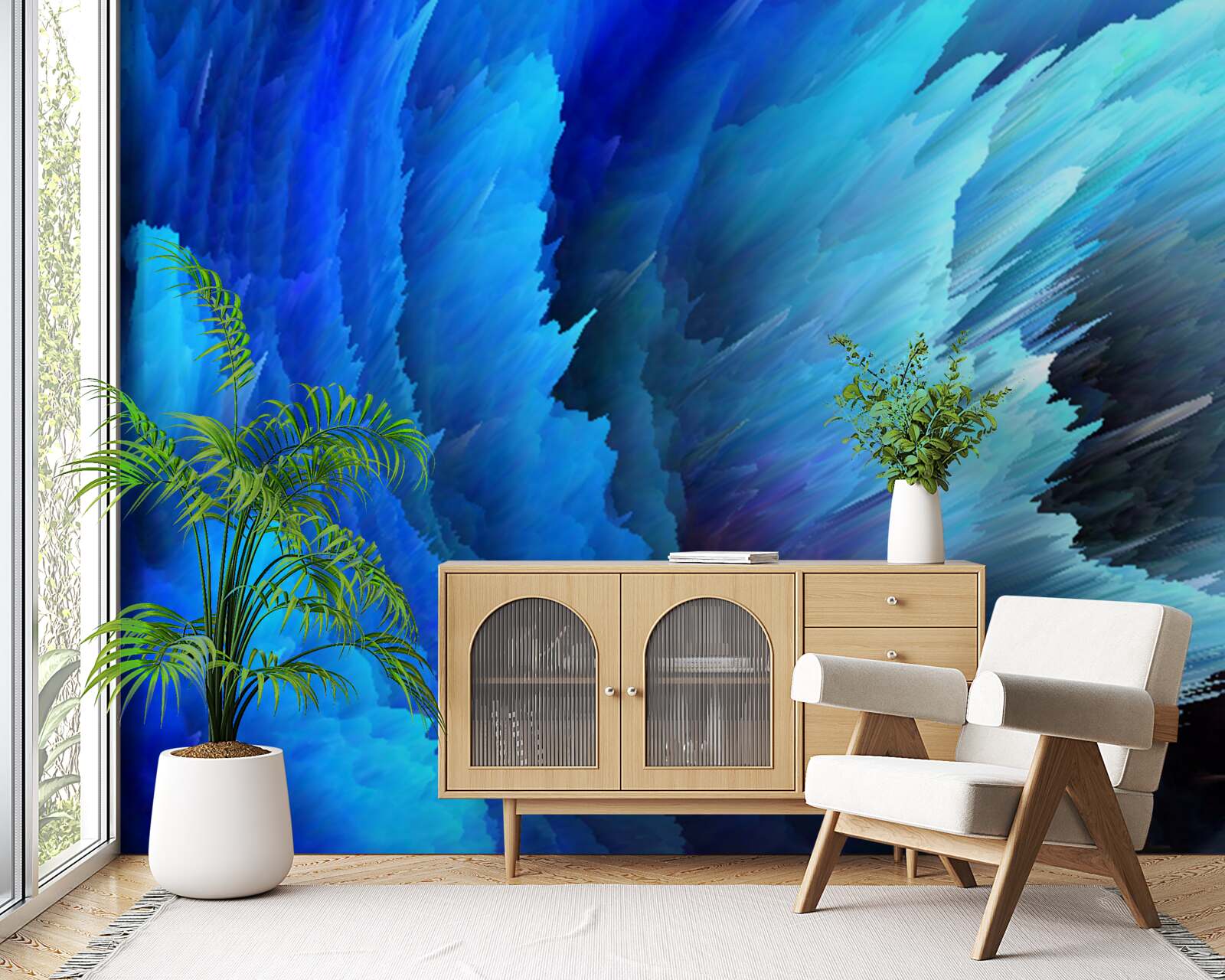 Fototapeta zamrożona abstrakcja róż