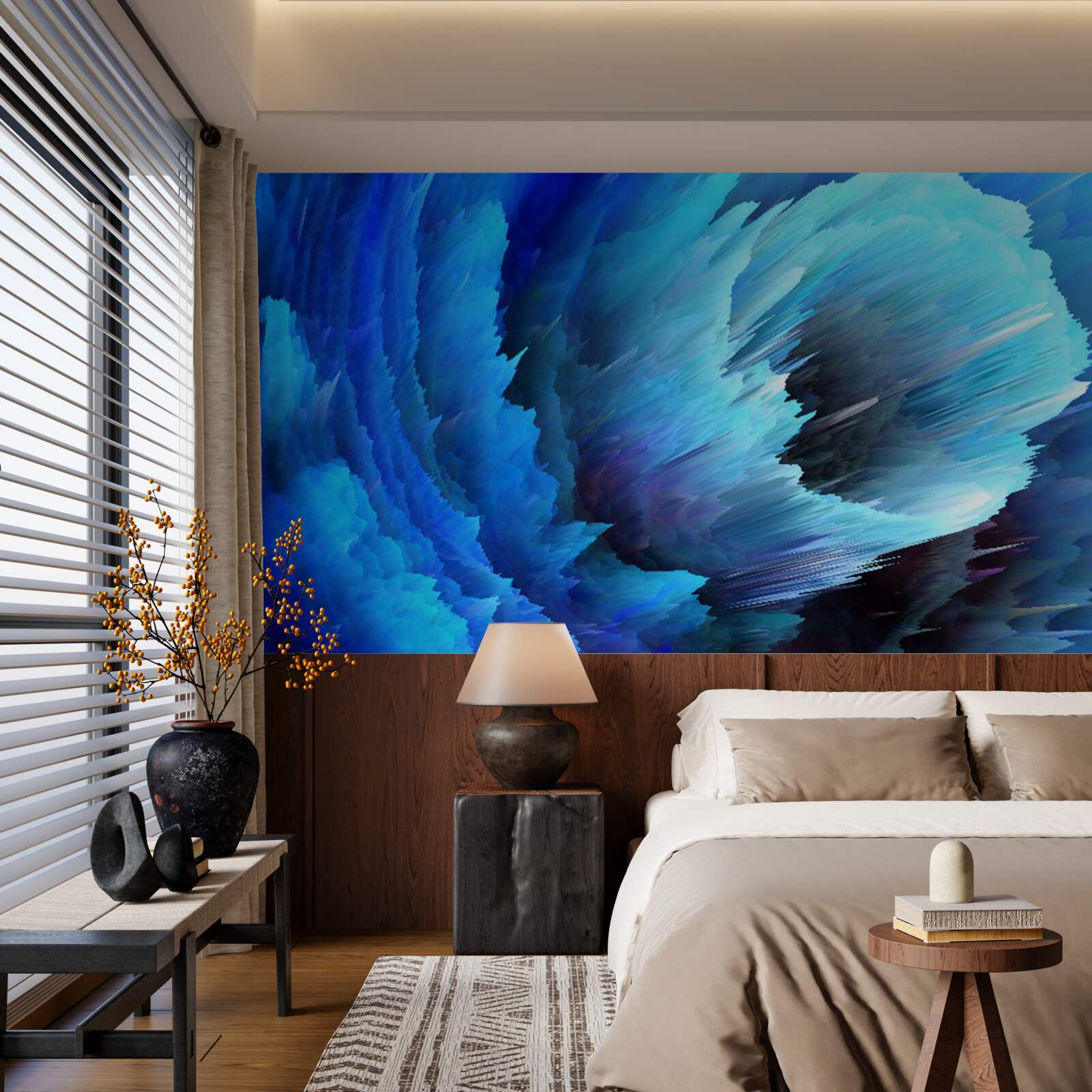 Fototapeta zamrożona abstrakcja róż