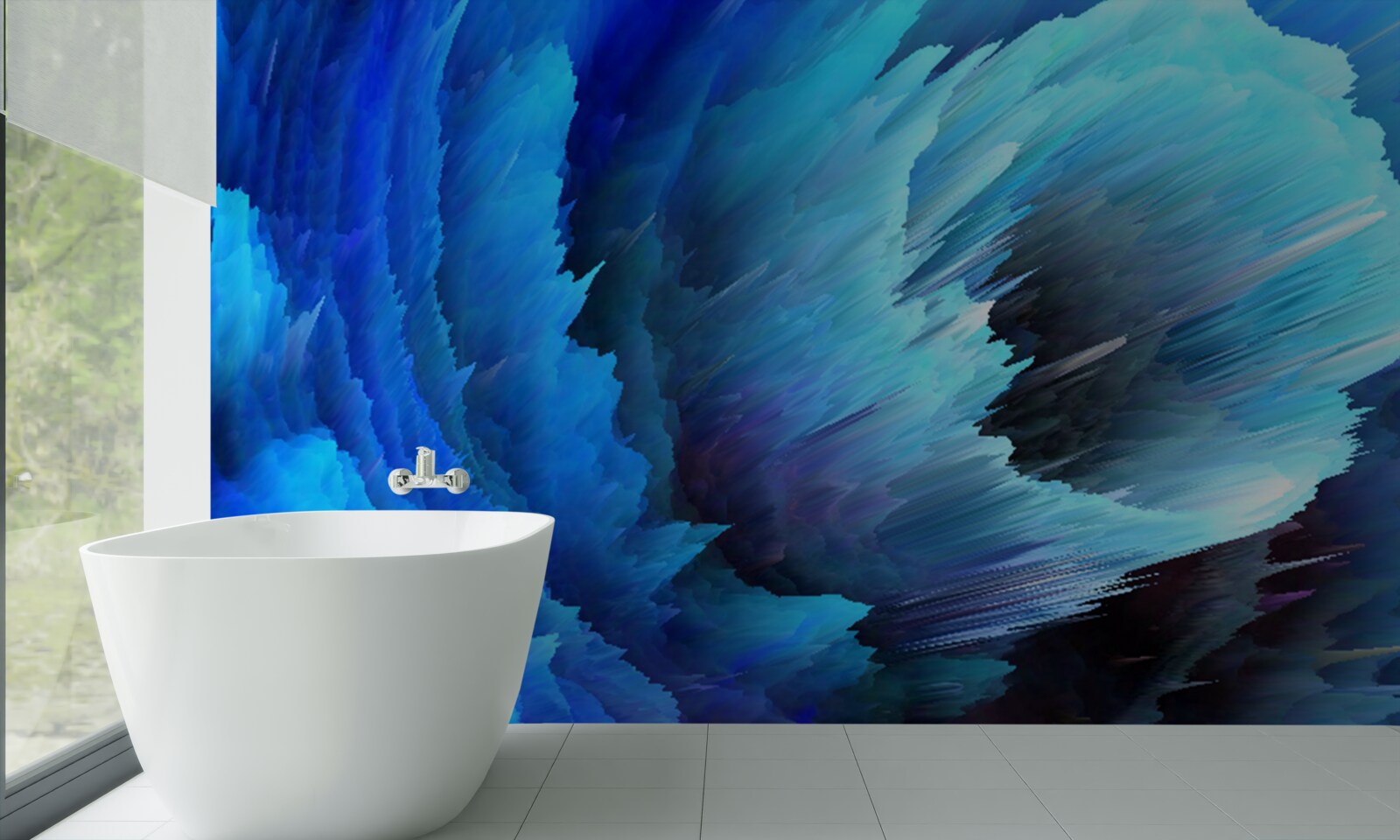 Fototapeta zamrożona abstrakcja róż