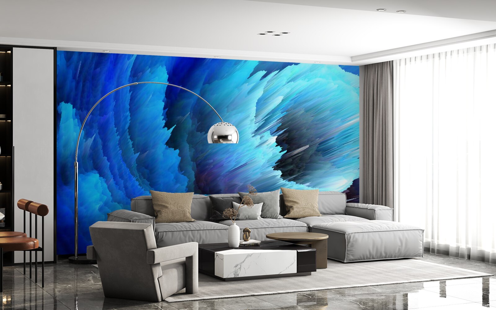 Fototapeta zamrożona abstrakcja róż