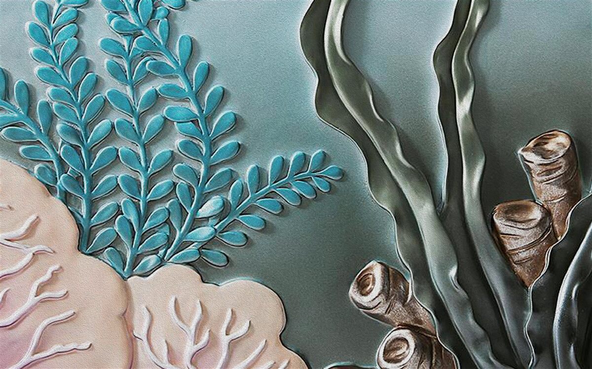 Fototapeta rośliny wodne i wodorosty