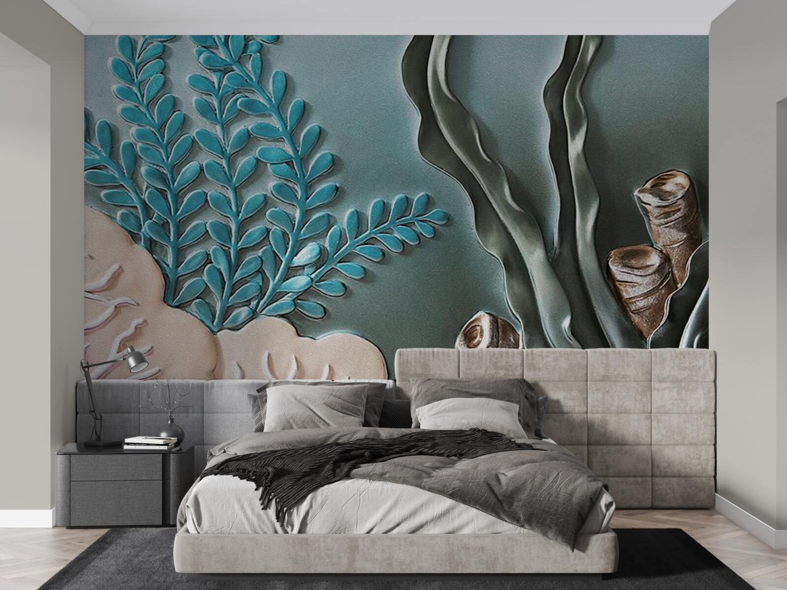 Fototapeta rośliny wodne i wodorosty