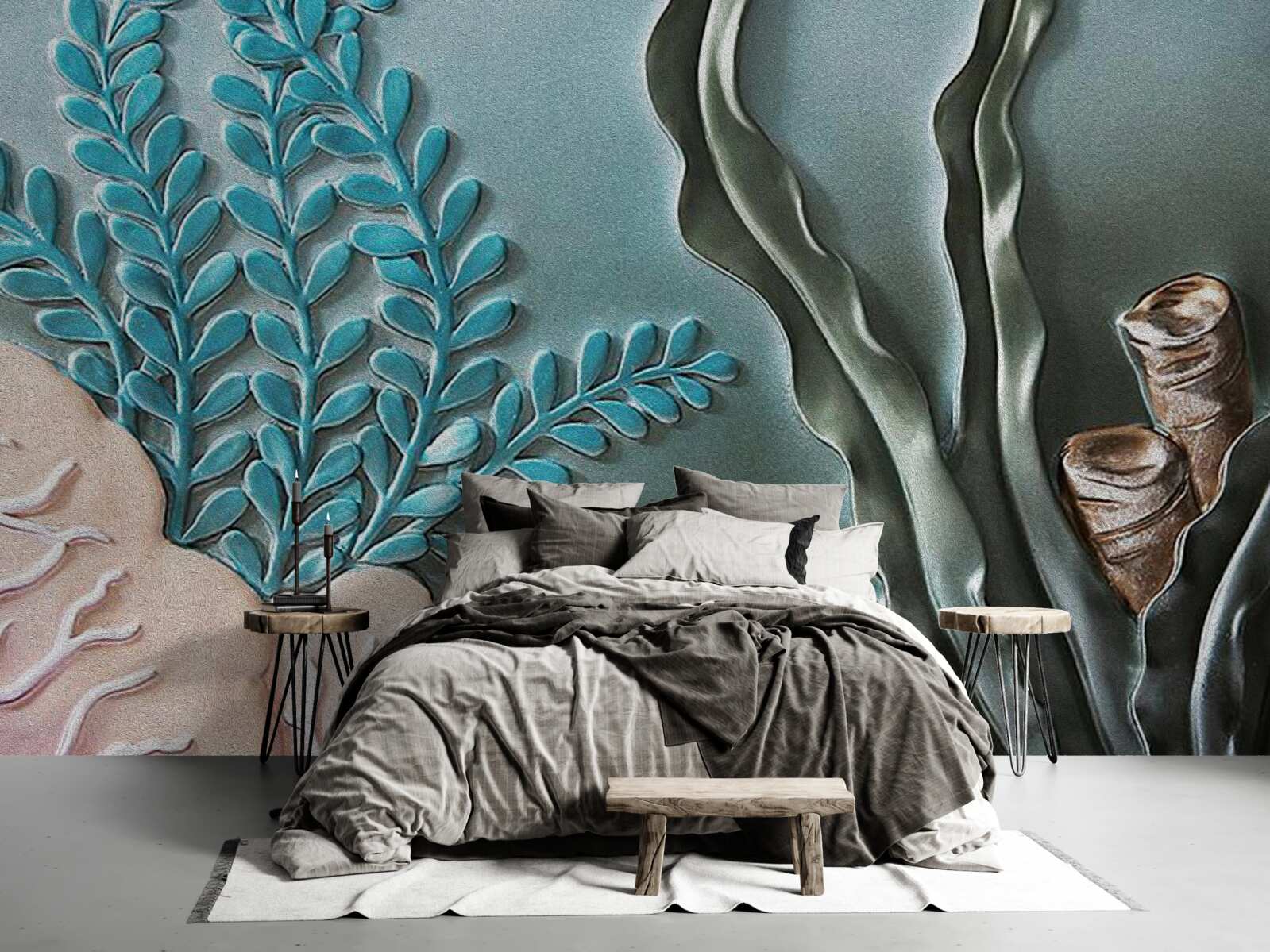 Fototapeta rośliny wodne i wodorosty