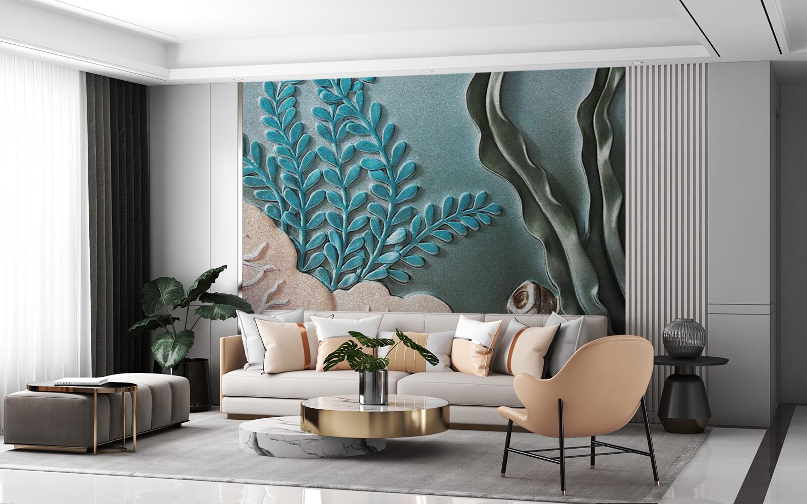 Fototapeta rośliny wodne i wodorosty