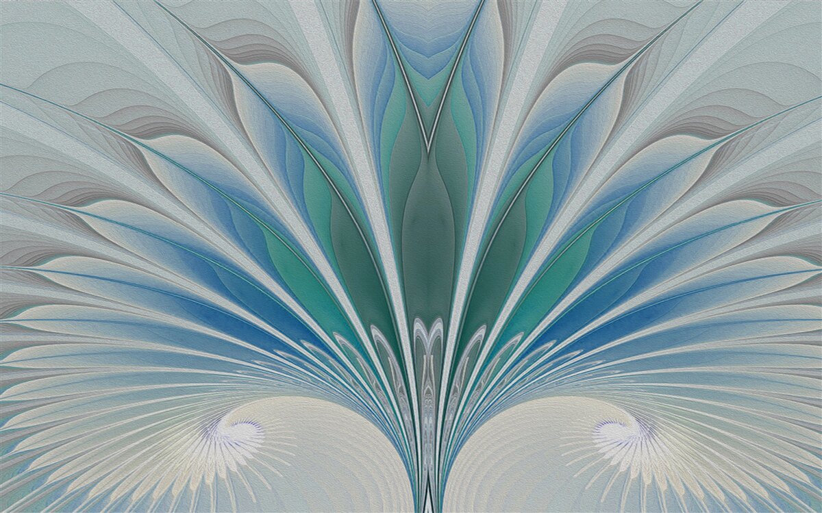 Fototapeta niebieskie pióra tworzą abstrakcję