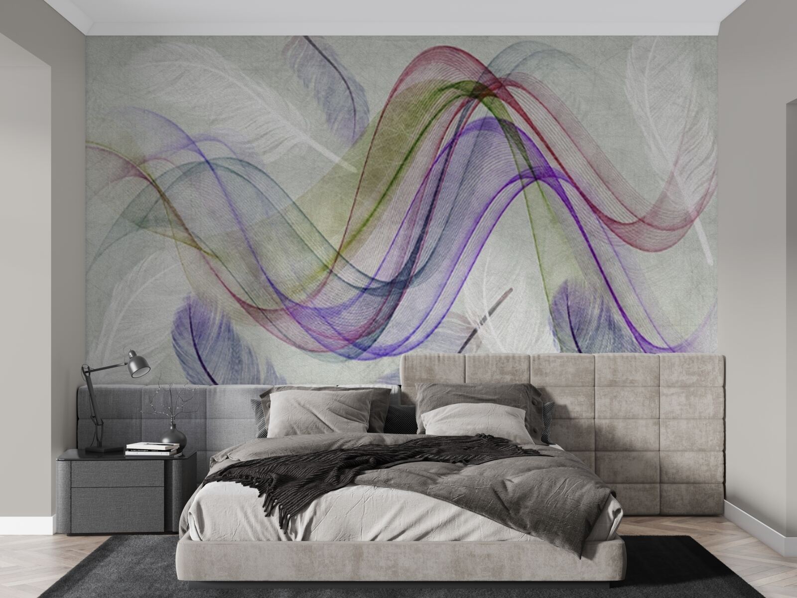 Fototapeta streszczenie kolorowe linie