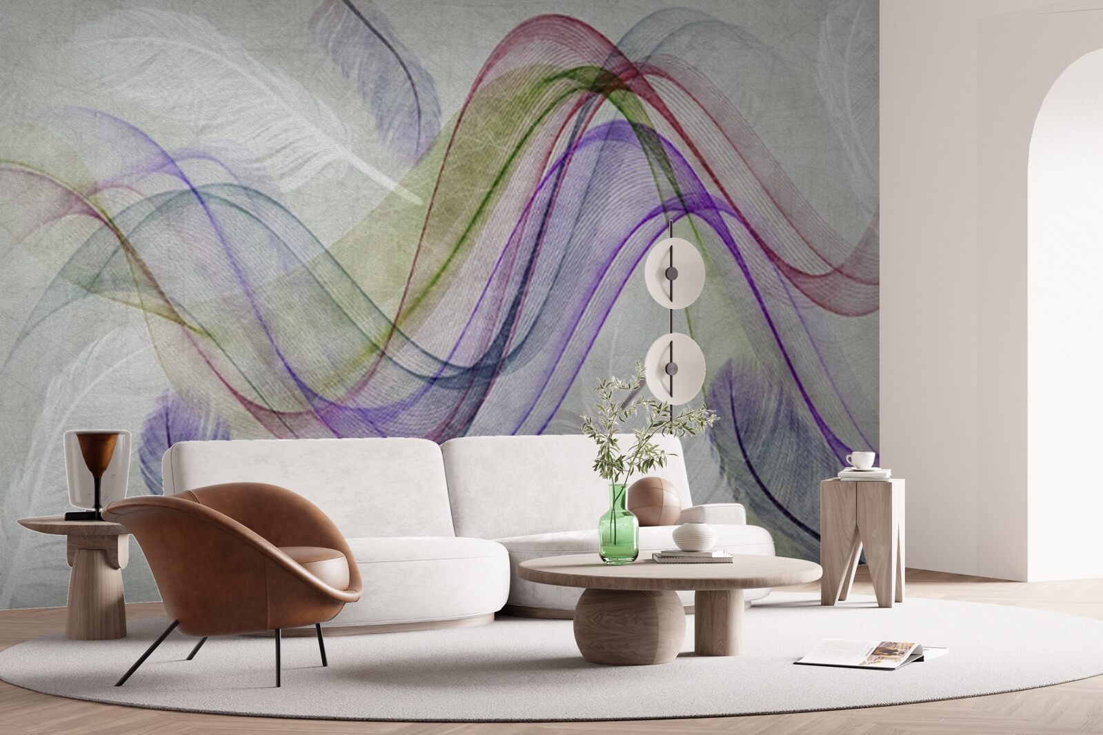 Fototapeta streszczenie kolorowe linie