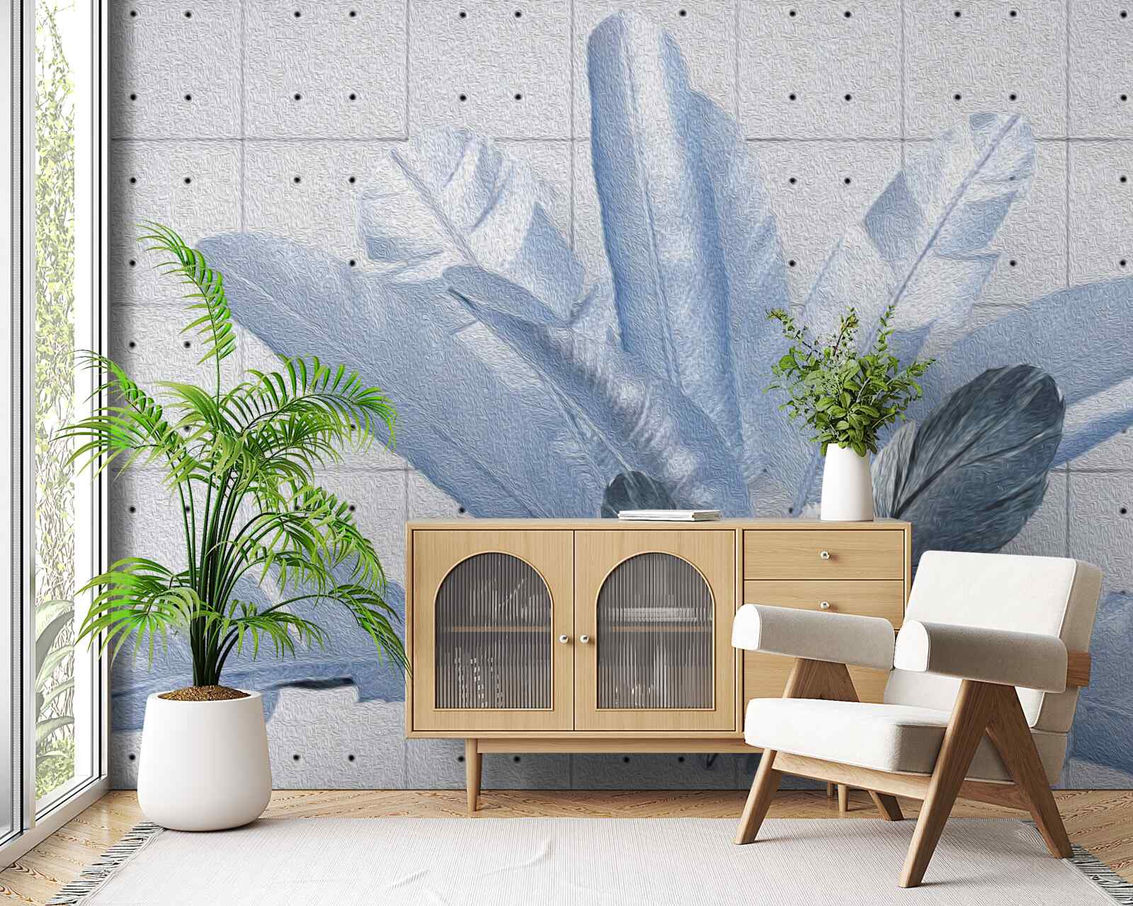 Fototapeta kształty różnych piór