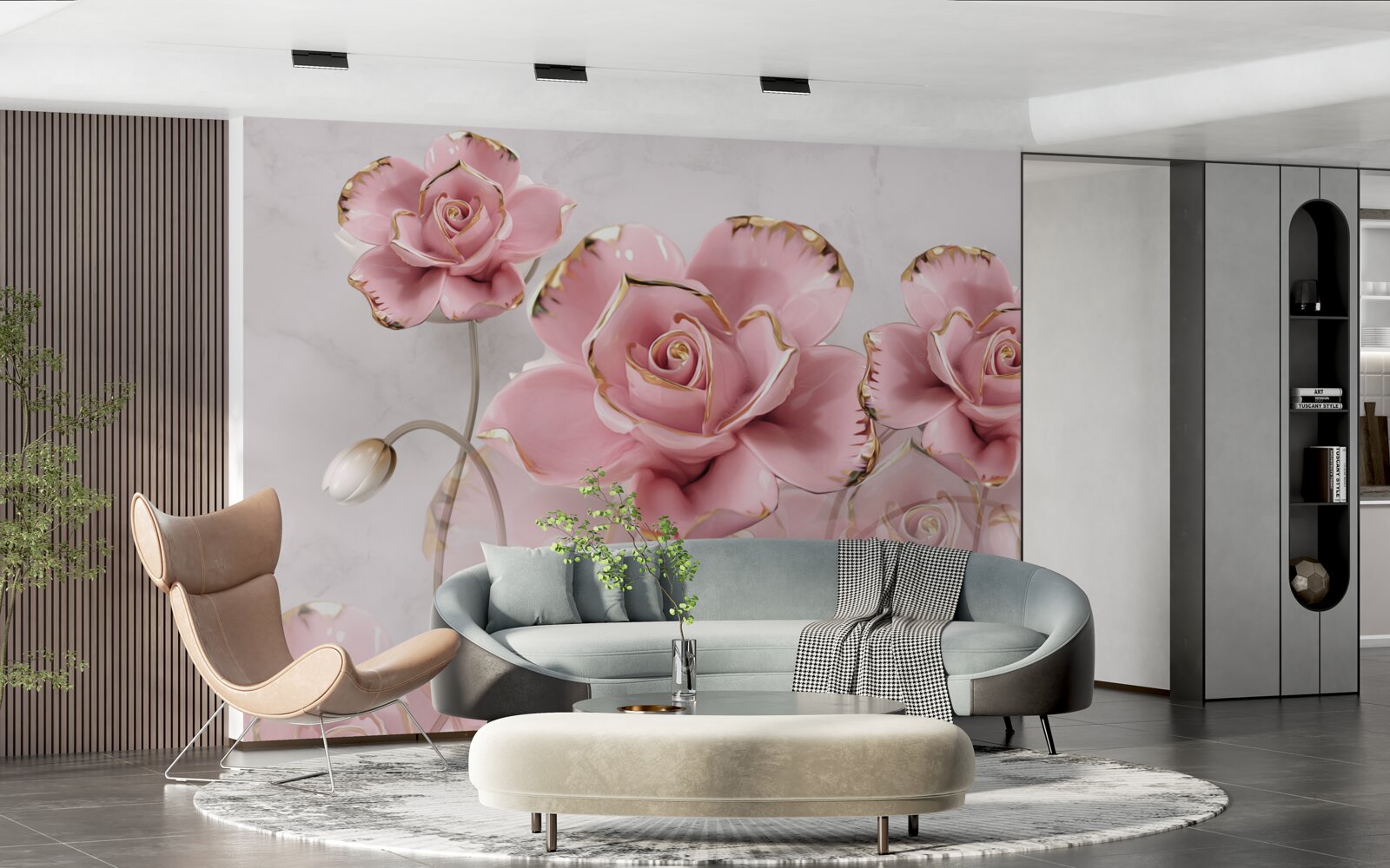 Fototapeta delikatnie otwierające pąki