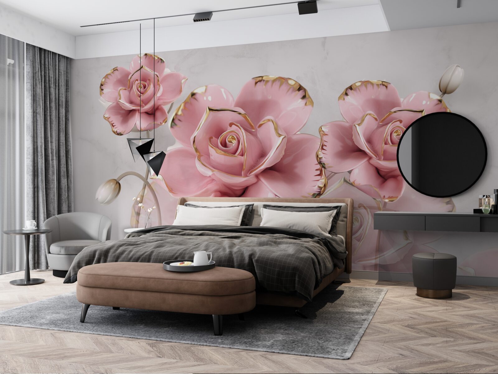 Fototapeta delikatnie otwierające pąki