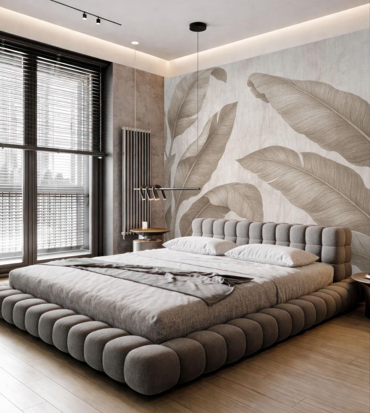 Fototapeta Tropikalne liście w stylu alternatywnym.