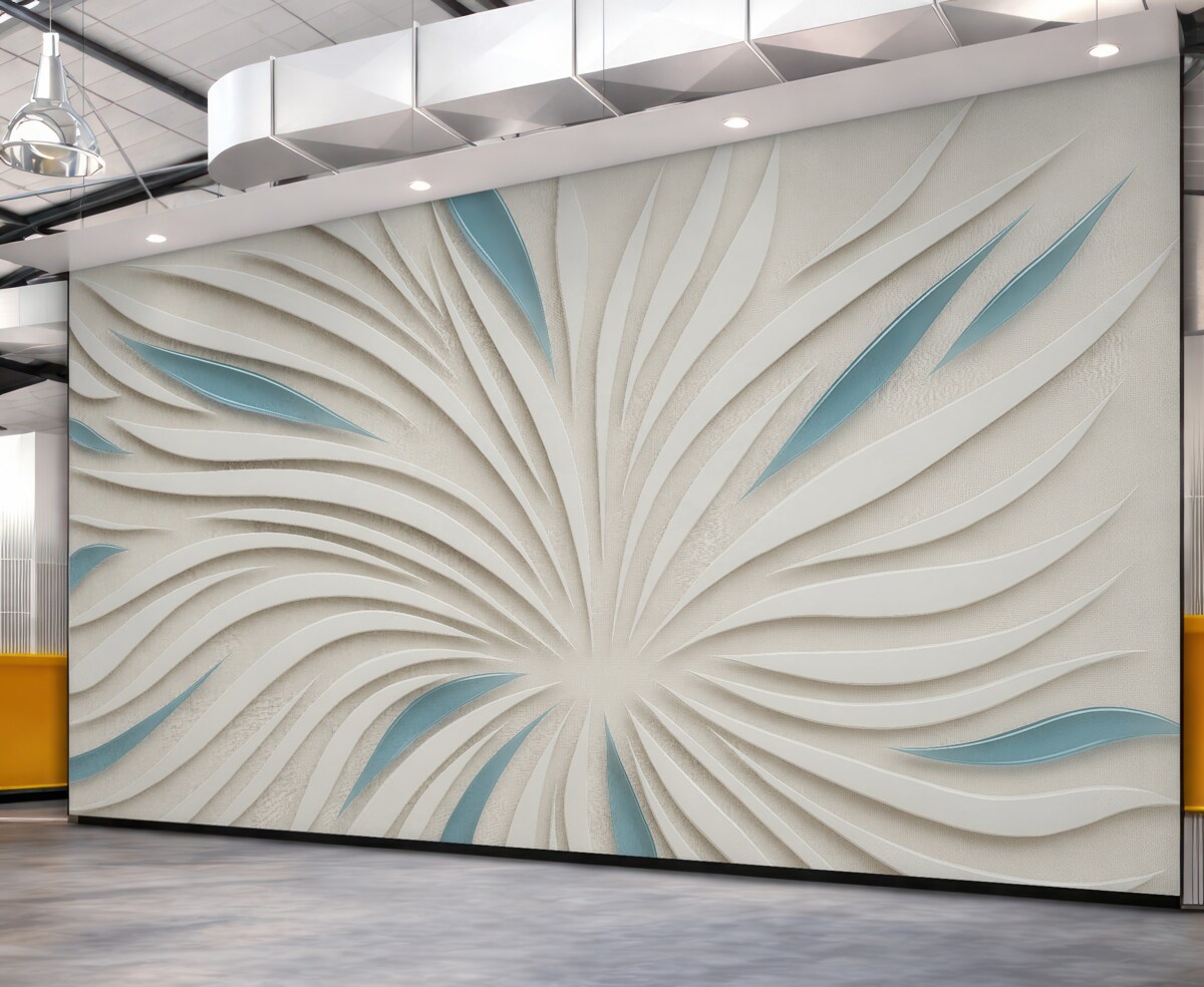 Fototapeta Podsumowanie kwiatu na materiale.