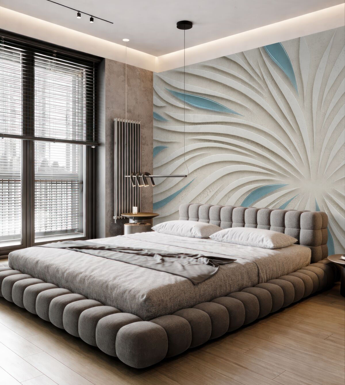 Fototapeta Podsumowanie kwiatu na materiale.