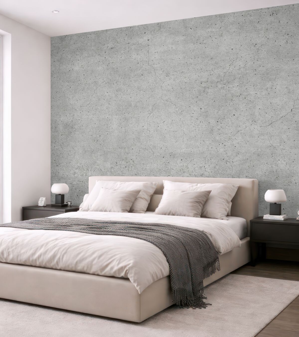 Fototapeta Szary, motyw z betonu.