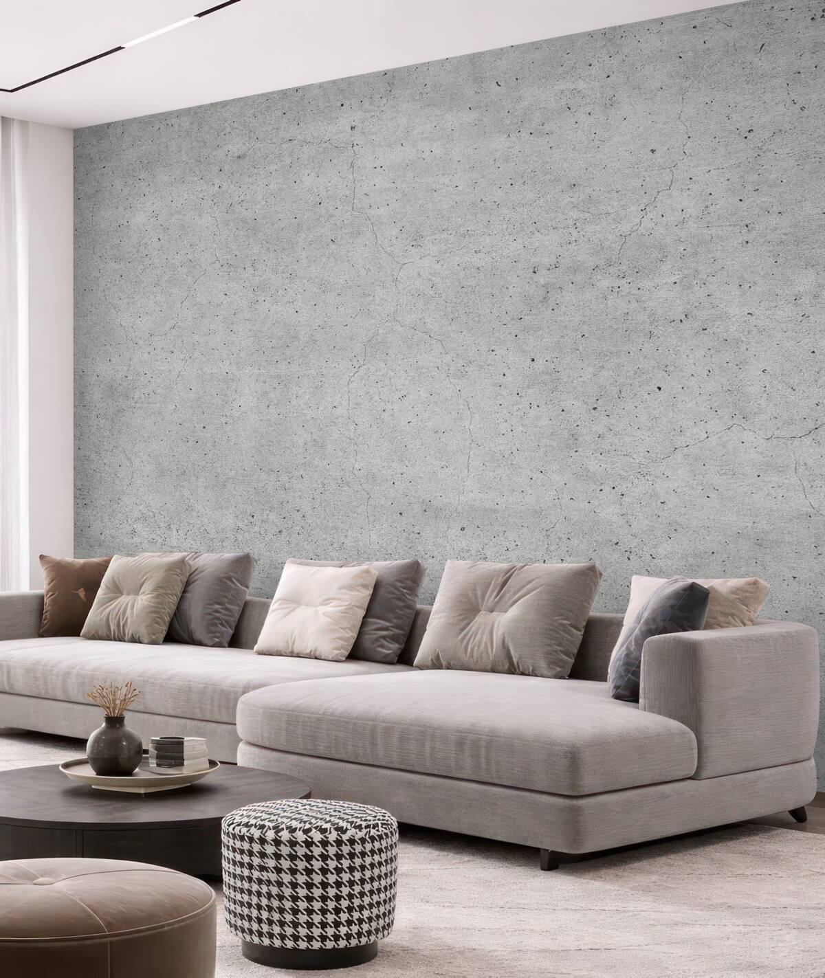 Fototapeta Szary, motyw z betonu.