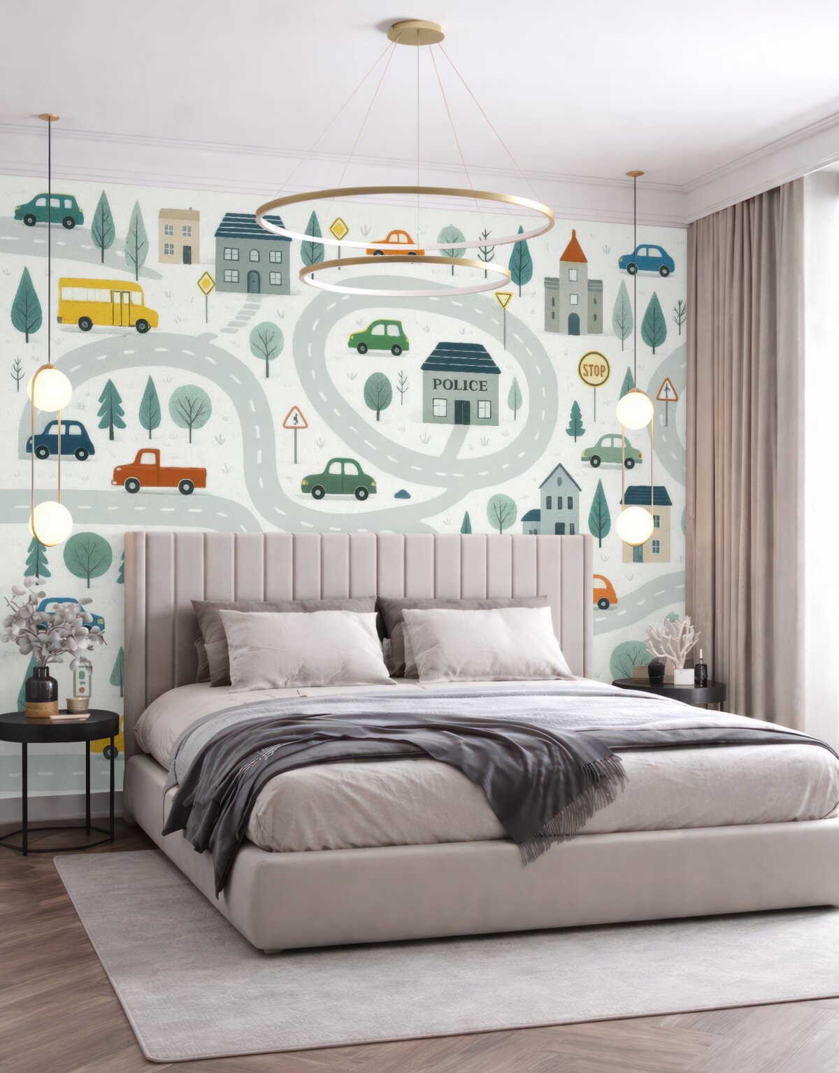 Fototapeta Zespół aut.