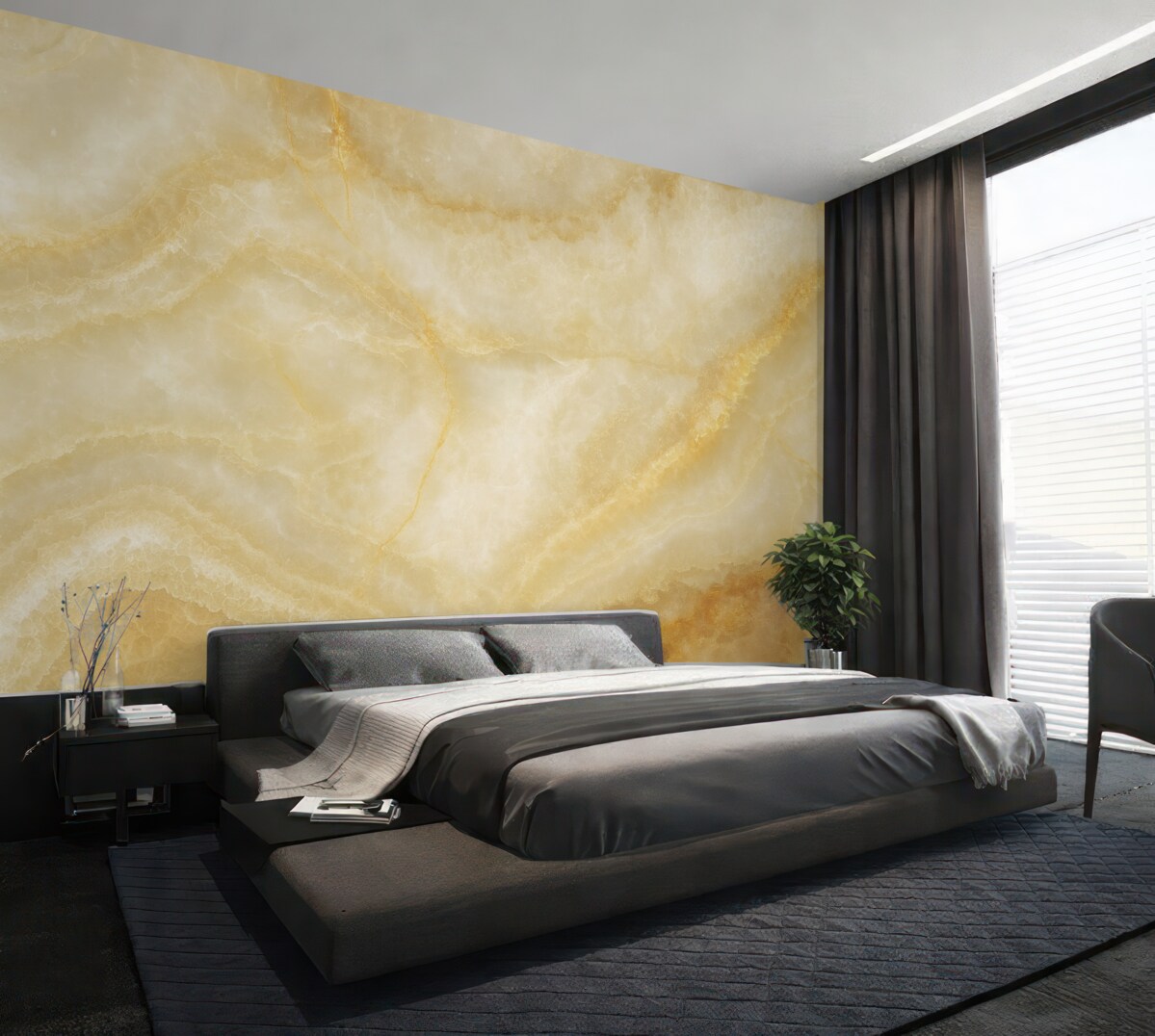 Fototapeta Beżowy kamień marmurowy.