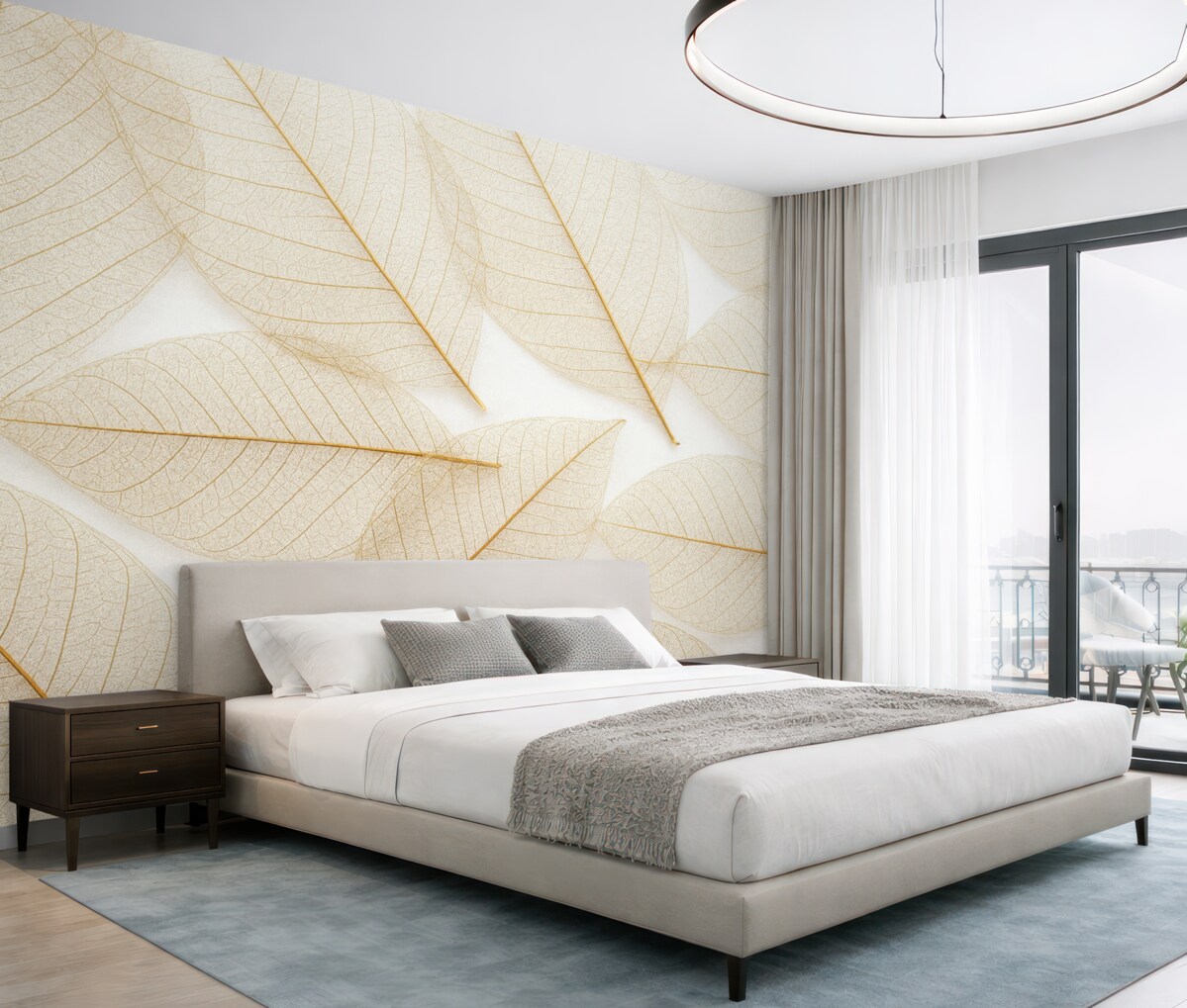 Fototapeta Przezroczyste liście.