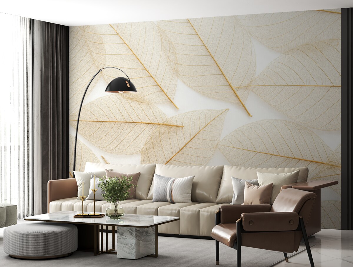 Fototapeta Przezroczyste liście.