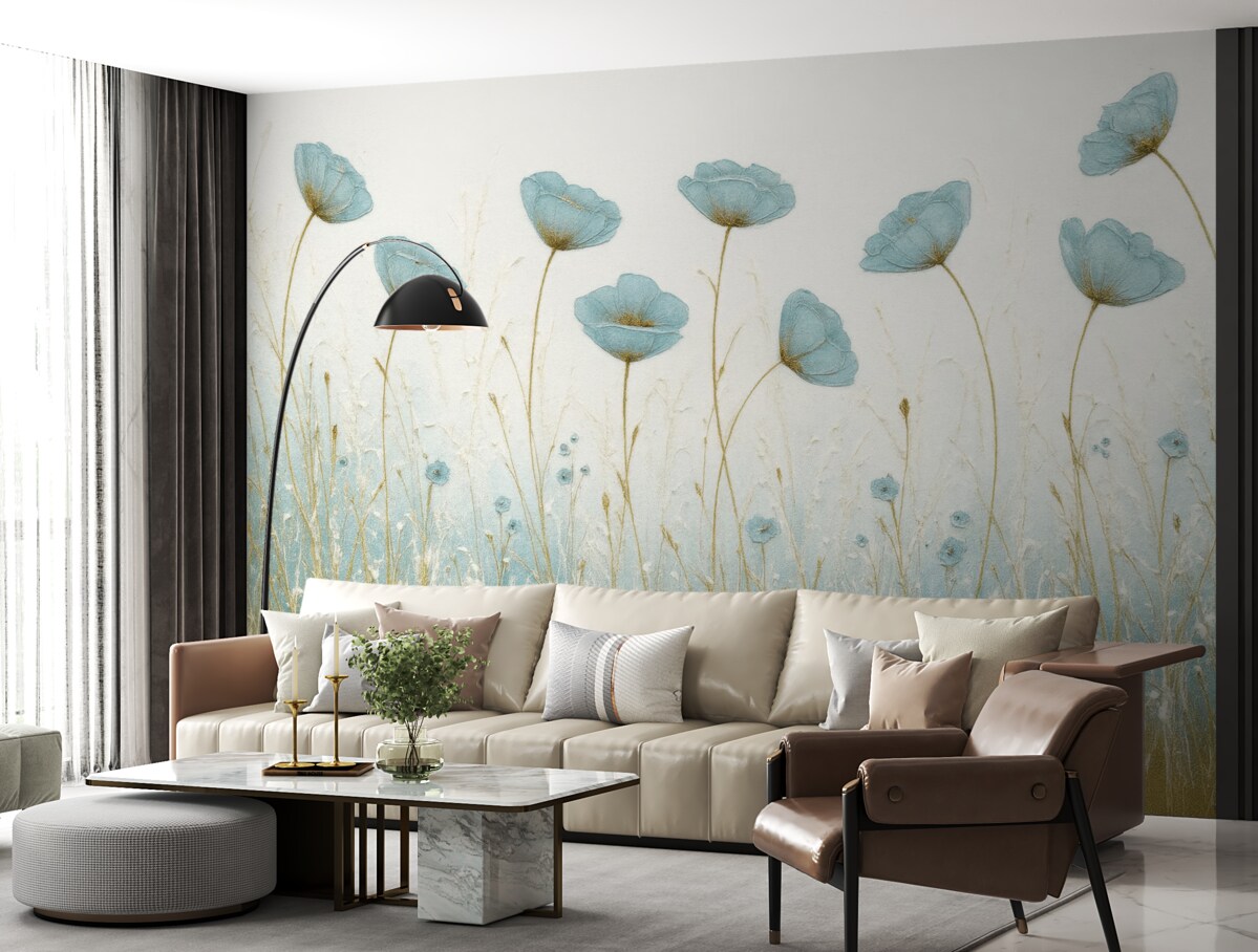 Fototapeta Maki. Farby na bazie oleju.