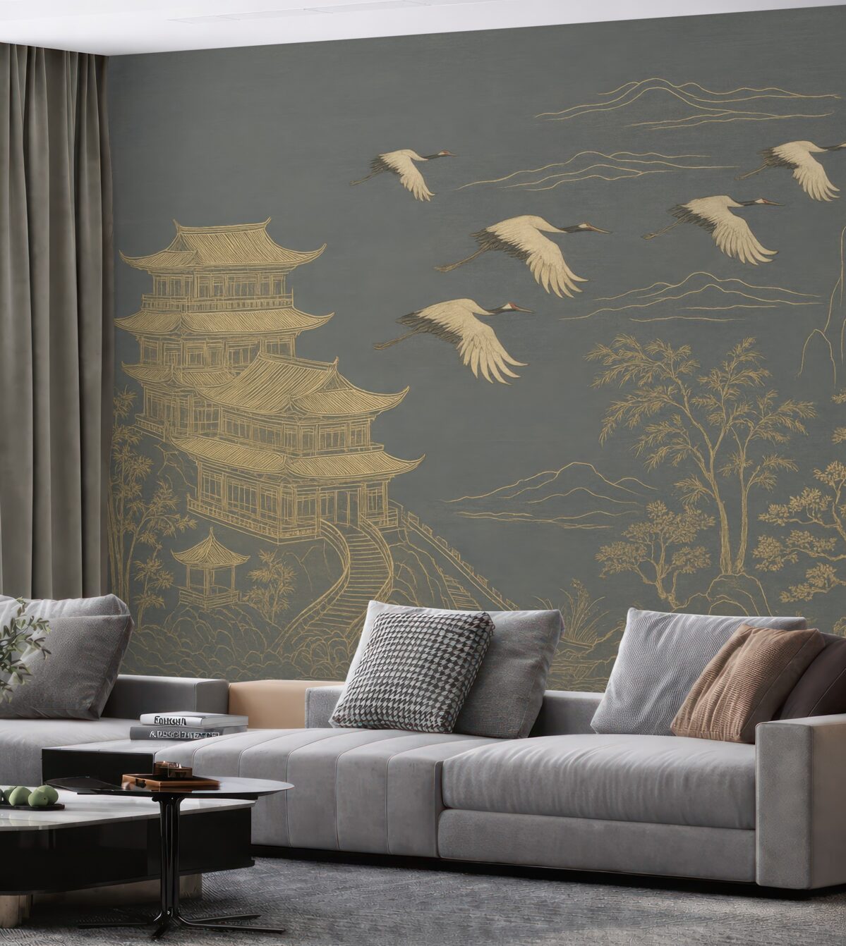 Fototapeta Obrazek w stylu japońskim.