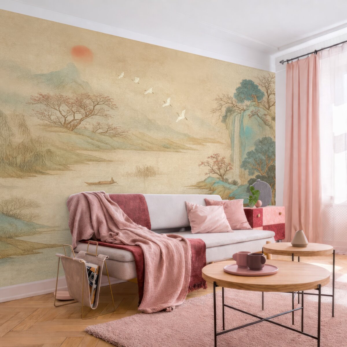 Fototapeta Pejzaż w chińskim stylu.