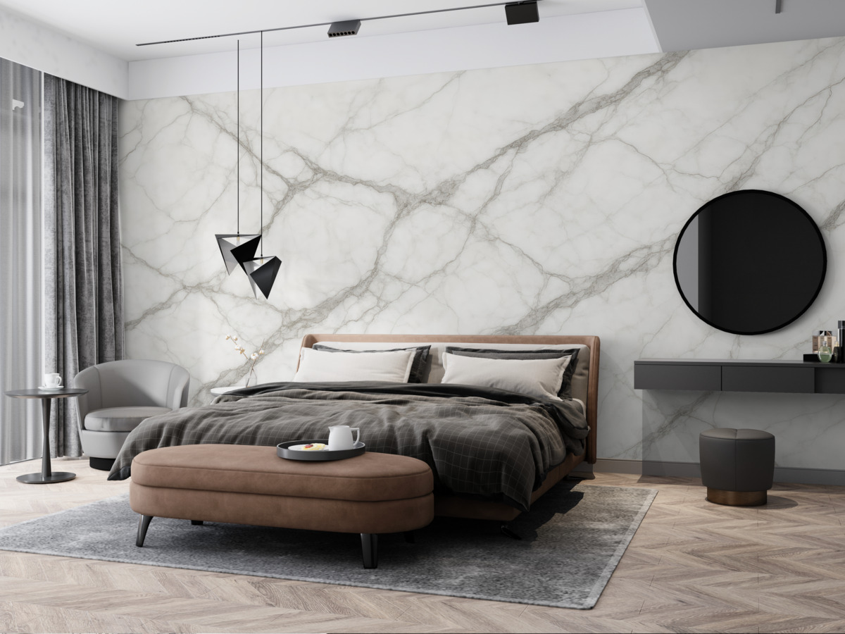 Fototapeta Marmur w kolorze białym.