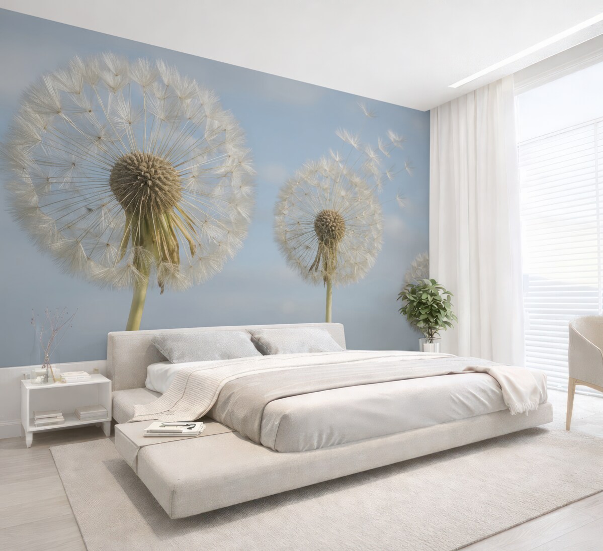 Fototapeta Wielkie mlecze.