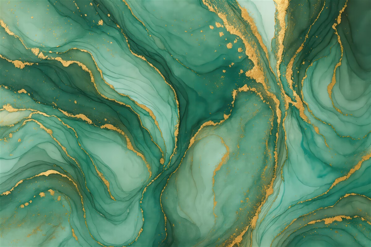 Fototapeta Zielony kamień marmurowy.