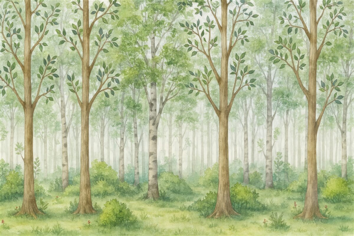 Fototapeta Magiczny las