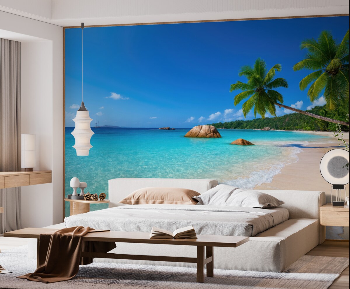 Fototapeta Woda, niebo oraz chmury.