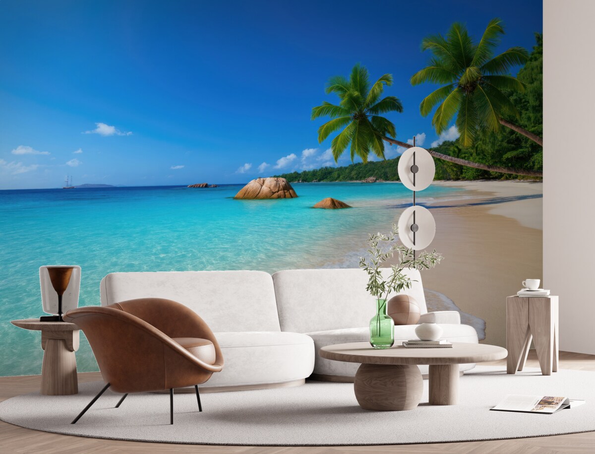 Fototapeta Woda, niebo oraz chmury.