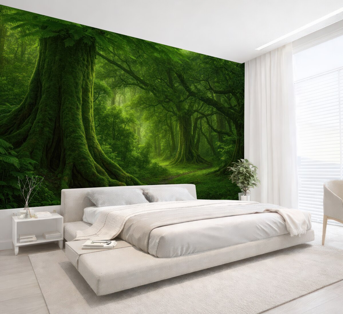 Fototapeta Pradawny las