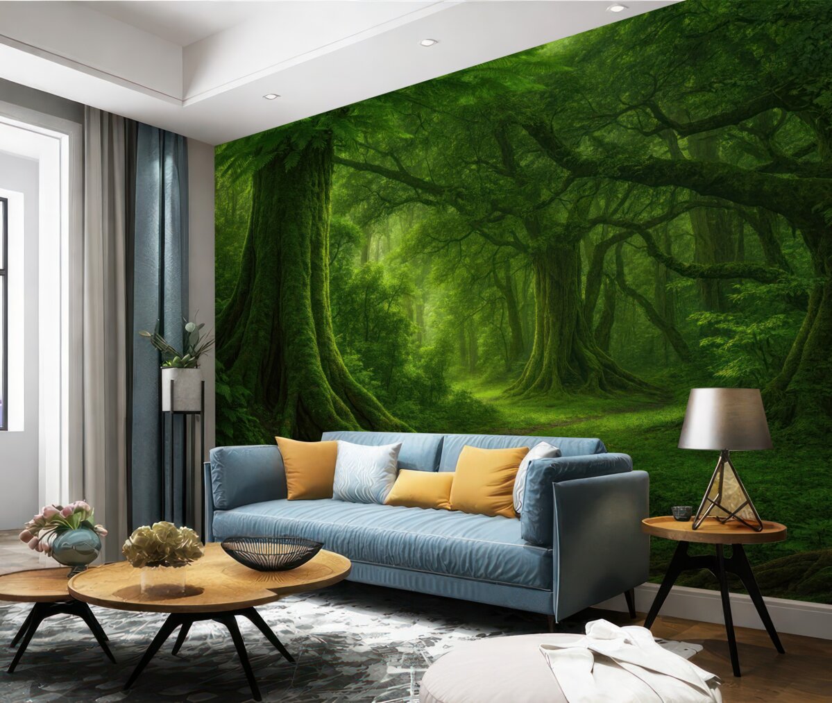 Fototapeta Pradawny las