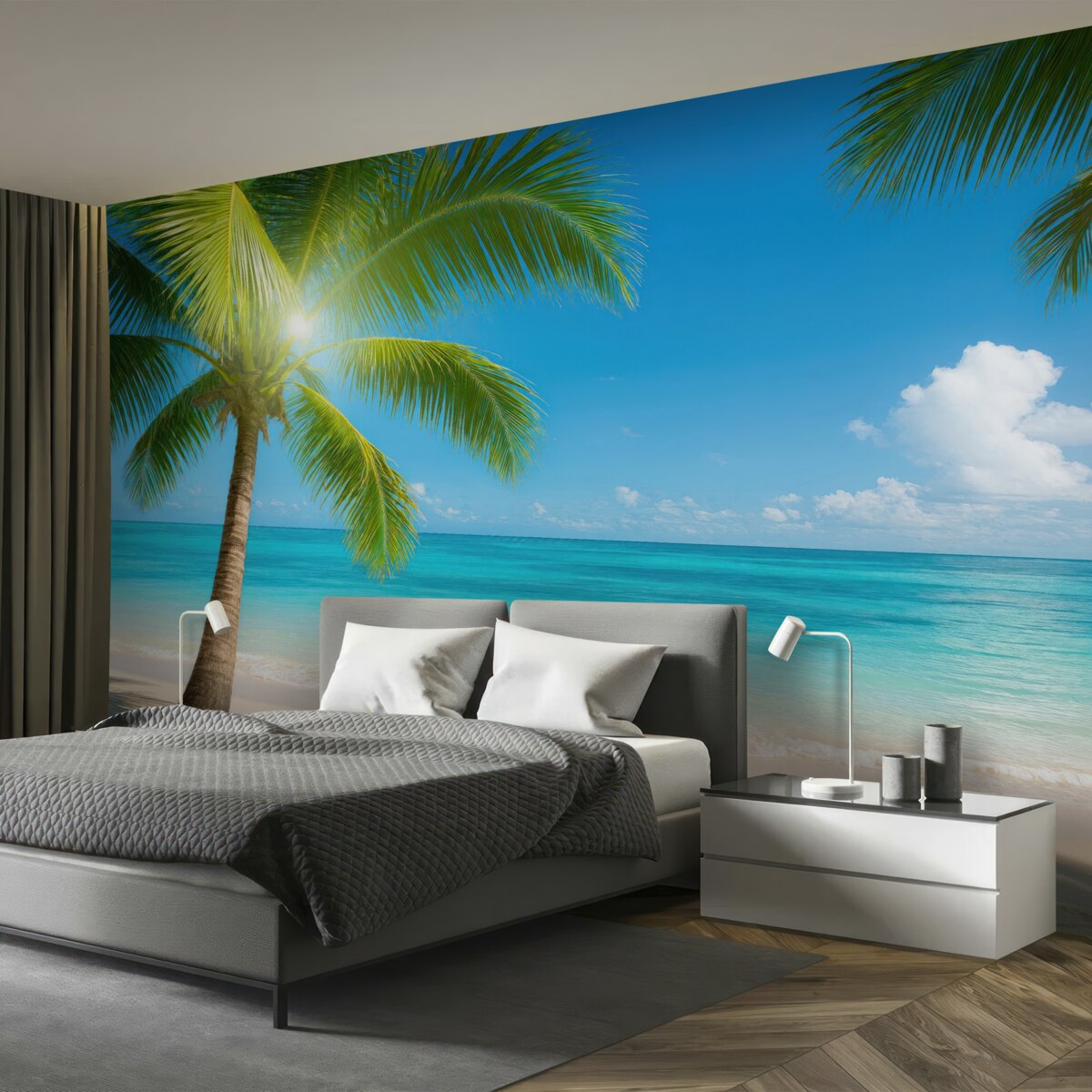 Fototapeta Woda, nieboskłon i obłok.