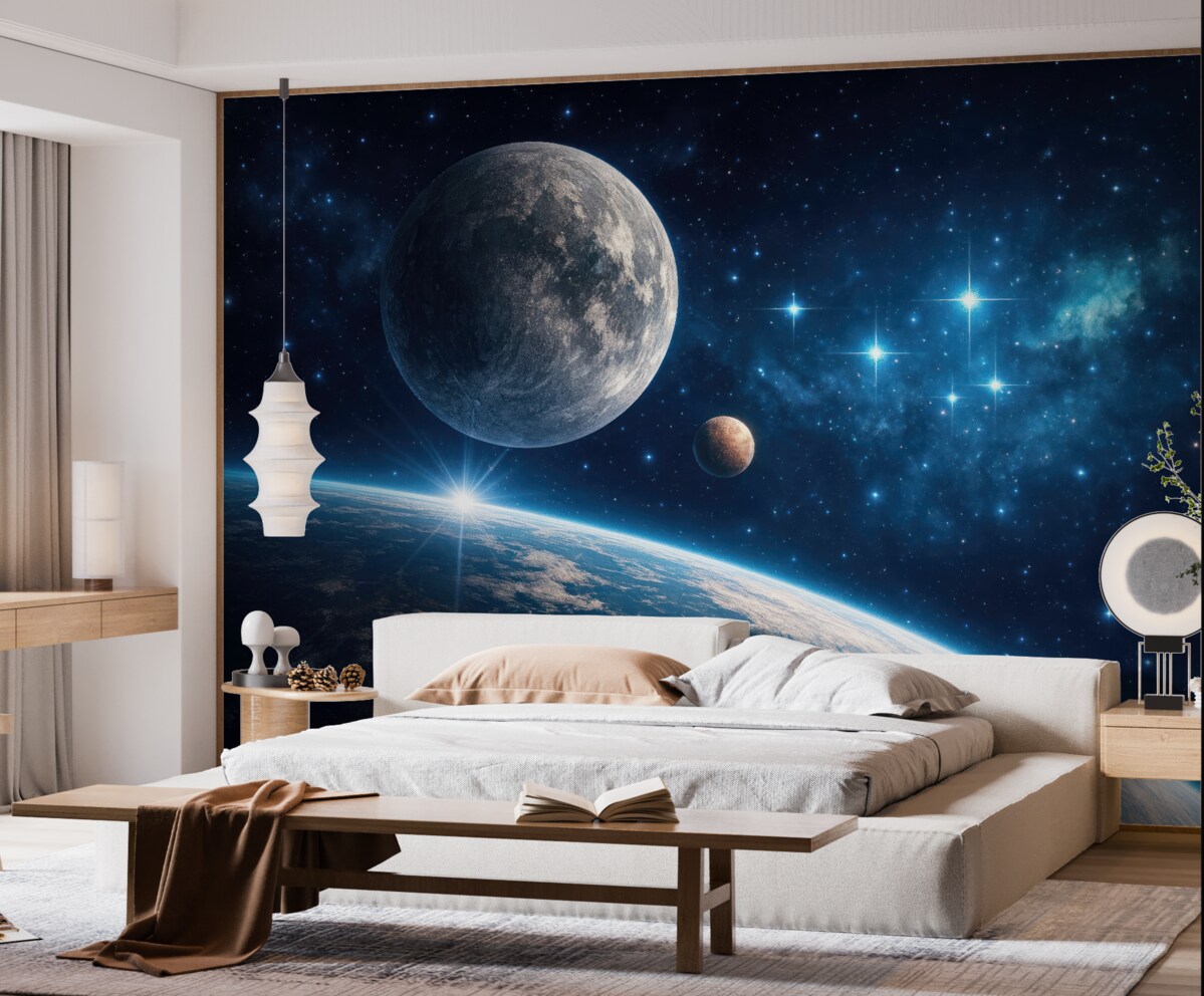 Fototapeta Zanurz się w wszechświat.