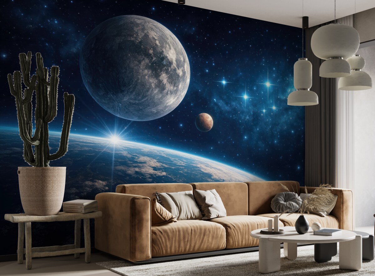 Fototapeta Zanurz się w wszechświat.