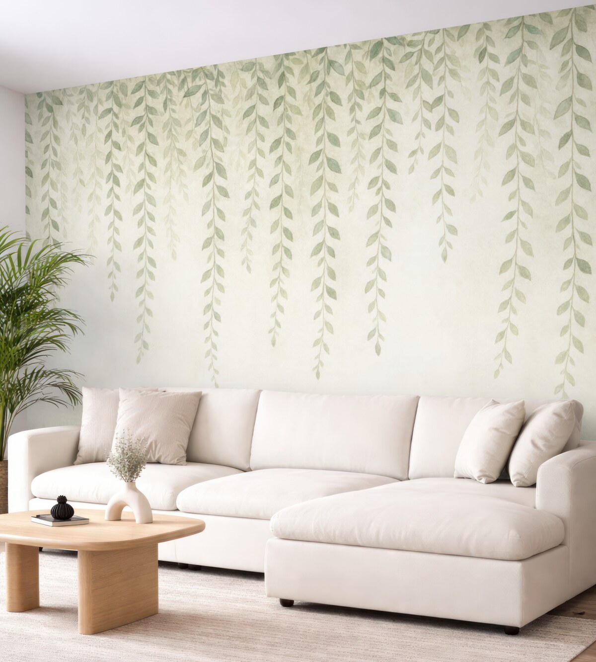 Fototapeta Winorośl z liśćmi.