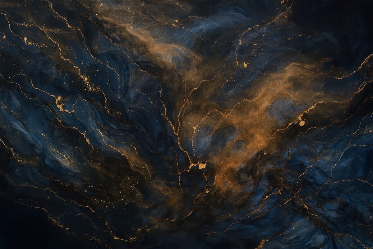 Fototapeta luksusowy niebieski kamień marmurowy z żyłkami